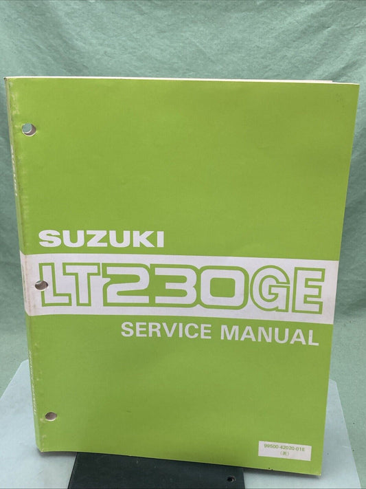 GENUINE SUZUKI 99500-42020-01E LT230GE SERVICE MANUAL 1984