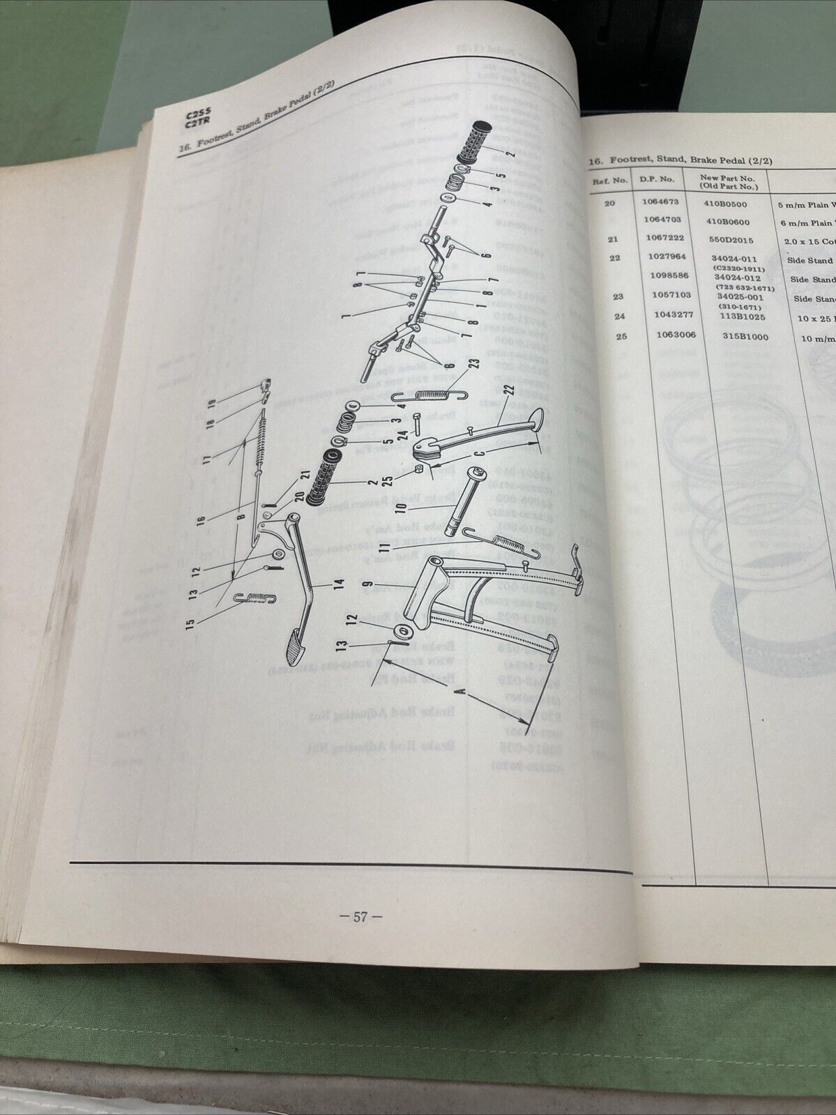 GENUINE KAWASAKI PARTS CATALOG MODEL 120 C2SS/C2TR NO. 6916