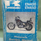 GENUINE KAWASAKI 99924-1056-04 SERVICE MANUAL EN400 EN450