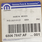 NEW GENUINE MOPAR 68067847AF Power Sliding Door Track Left FITS DODGE CHRYSLER