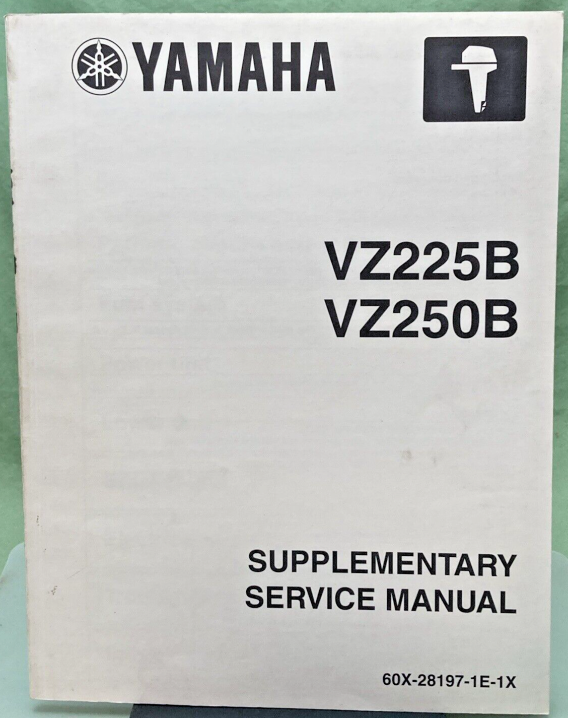 GENUINE YAMAHA LIT-18616-02-22 VZ225B, VZ250B SUPPLEMENTARY SERVICE MANUAL 2002