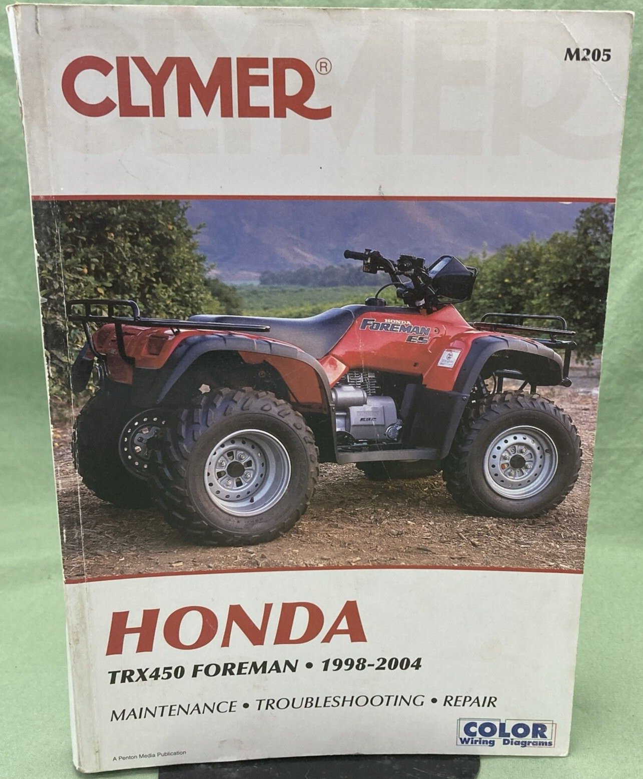 CLYMER M205 HONDA TRX450 FOREMAN SERVICE MANUAL 1998-2004