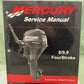 GENUINE MERCURY 90-892248 8/9.9 FOURSTROKE SERVICE MANUAL 2004