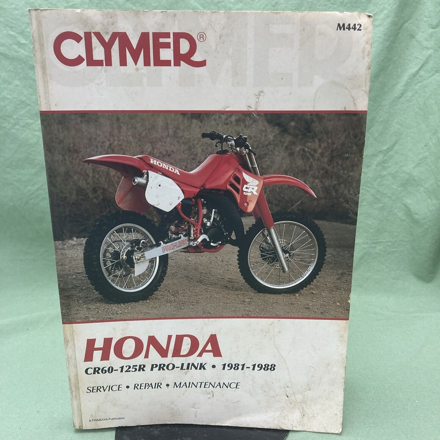 CLYMER M442 HONDA CR60-125R PRO-LINK SERVICE MANUAL 1981-1988