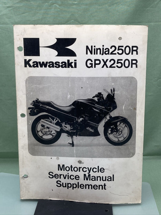 GENUINE KAWASAKI 99924-1109-63 SERVICE MANUAL NINJA 250R, GPX 250R