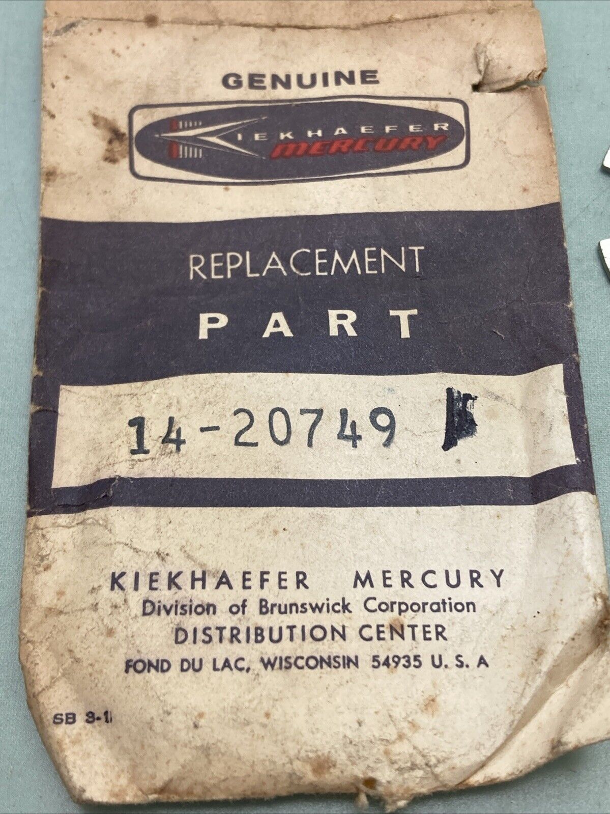 NEW GENUINE MERCURY QUICKSILVER 14-20749 TAB WASHER