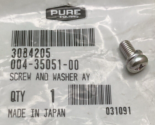 QTY 2 NEW GENUINE POLARIS 3084205 SCREW & WASHER ASSEMBLY MARINE