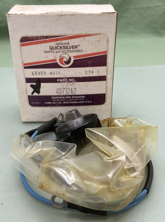 NEW GENUINE MERCURY QUICKSILVER 46732A2 LEVER ASSEMBLY