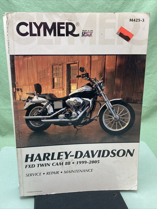 CLYMER M425-3 HARLEY DAVIDSON FXD TWIN CAM 88 1999-2005 SERVICE MANUAL