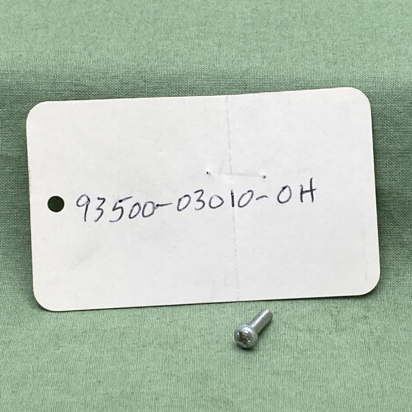 QTY 2 NEW REPLACES HONDA 93500-03010-0H SWITCH Screw, Pan (3X10)