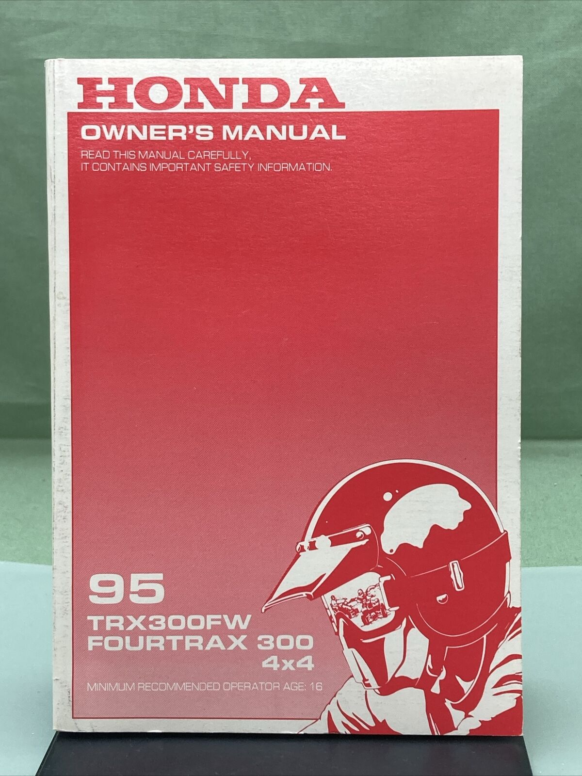 GENUINE HONDA 31HM5610 TRX300FW FOURTRAX 300 4X4 OWNER'S MANUAL '95