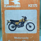 GENUINE KAWASAKI 99924-1020-02 KE175 SERVICE MANUAL