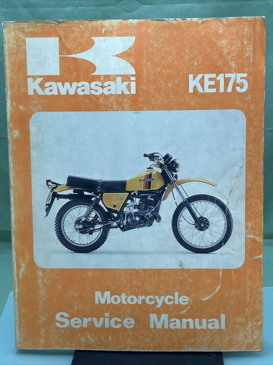 GENUINE KAWASAKI 99924-1020-02 KE175 SERVICE MANUAL