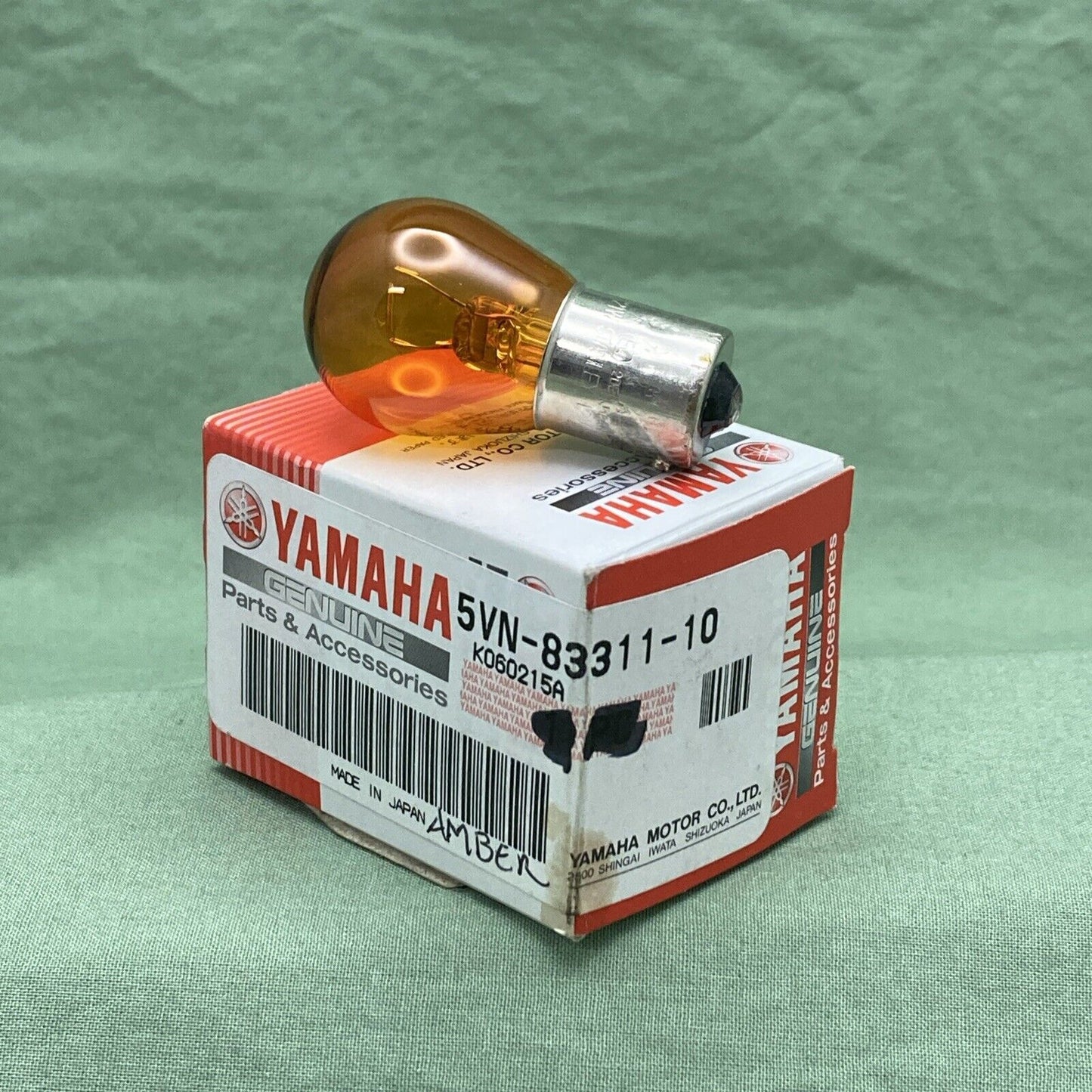 NEW GENUINE YAMAHA 5VN-83311-10 Bulb, Flasher (12V - 21W) AMBER