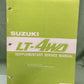 GENUINE SUZUKI 99501-42120-01E SUPPLEMENTARY SERVICE MANUAL LT-4WD