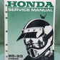 GENUINE HONDA 61GC410 CR80R SERVICE MANUAL '85-'93