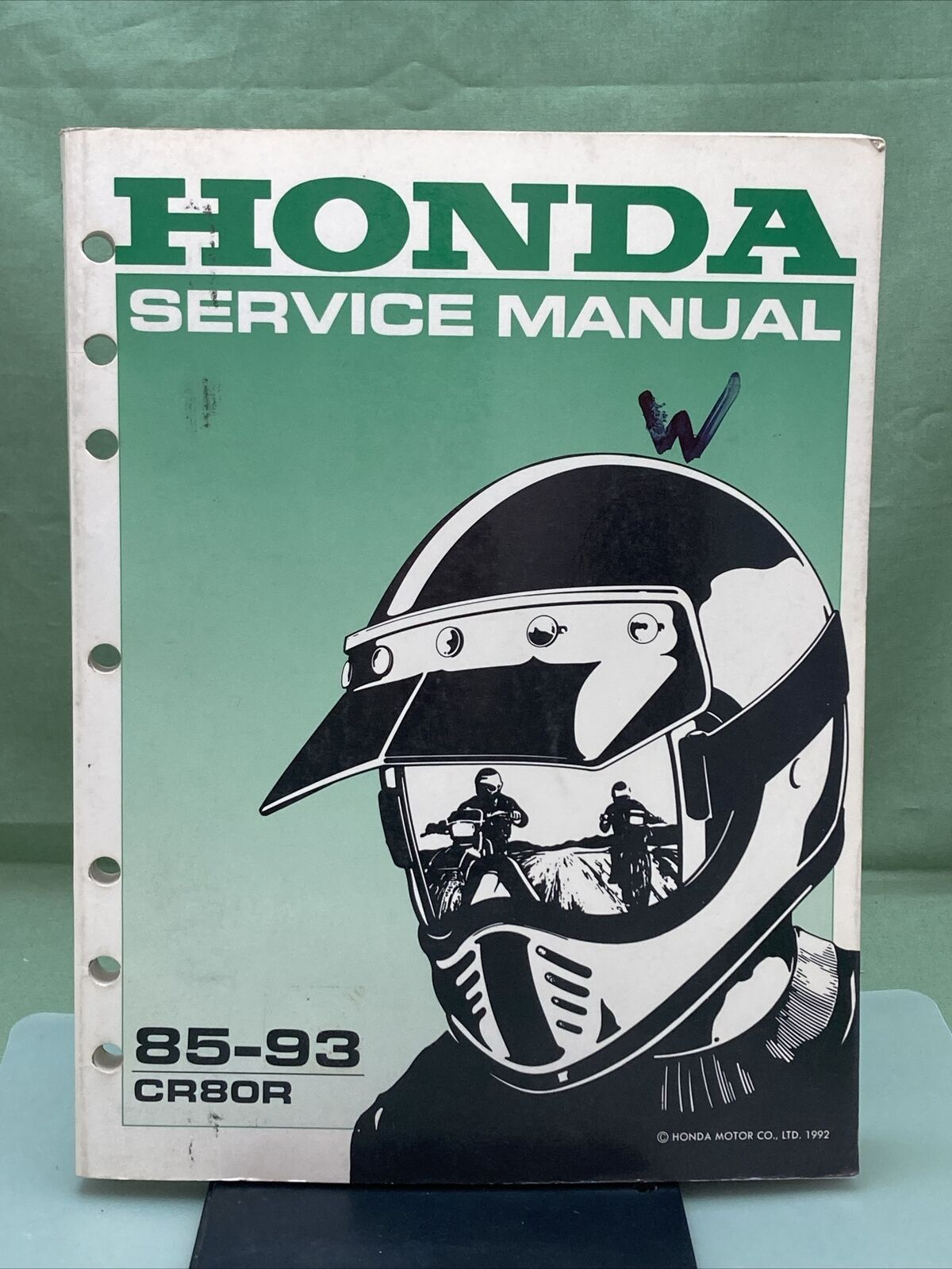 GENUINE HONDA 61GC410 CR80R SERVICE MANUAL '85-'93