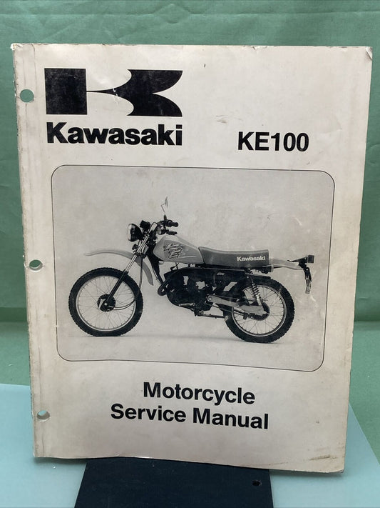 GENUINE KAWASAKI 99924-1011-06 SERVICE MANUAL KE100