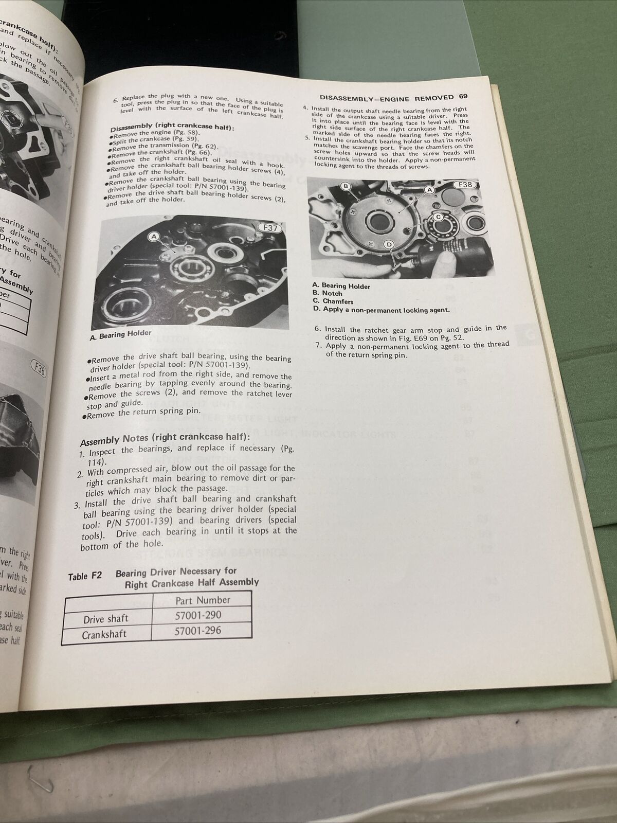 GENUINE KAWASAKI 99924-1020-02 KE175 SERVICE MANUAL