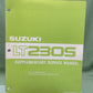 GENUINE SUZUKI 99501-42060-01E SUPPLEMENTARY SERVICE MANUAL LT230S