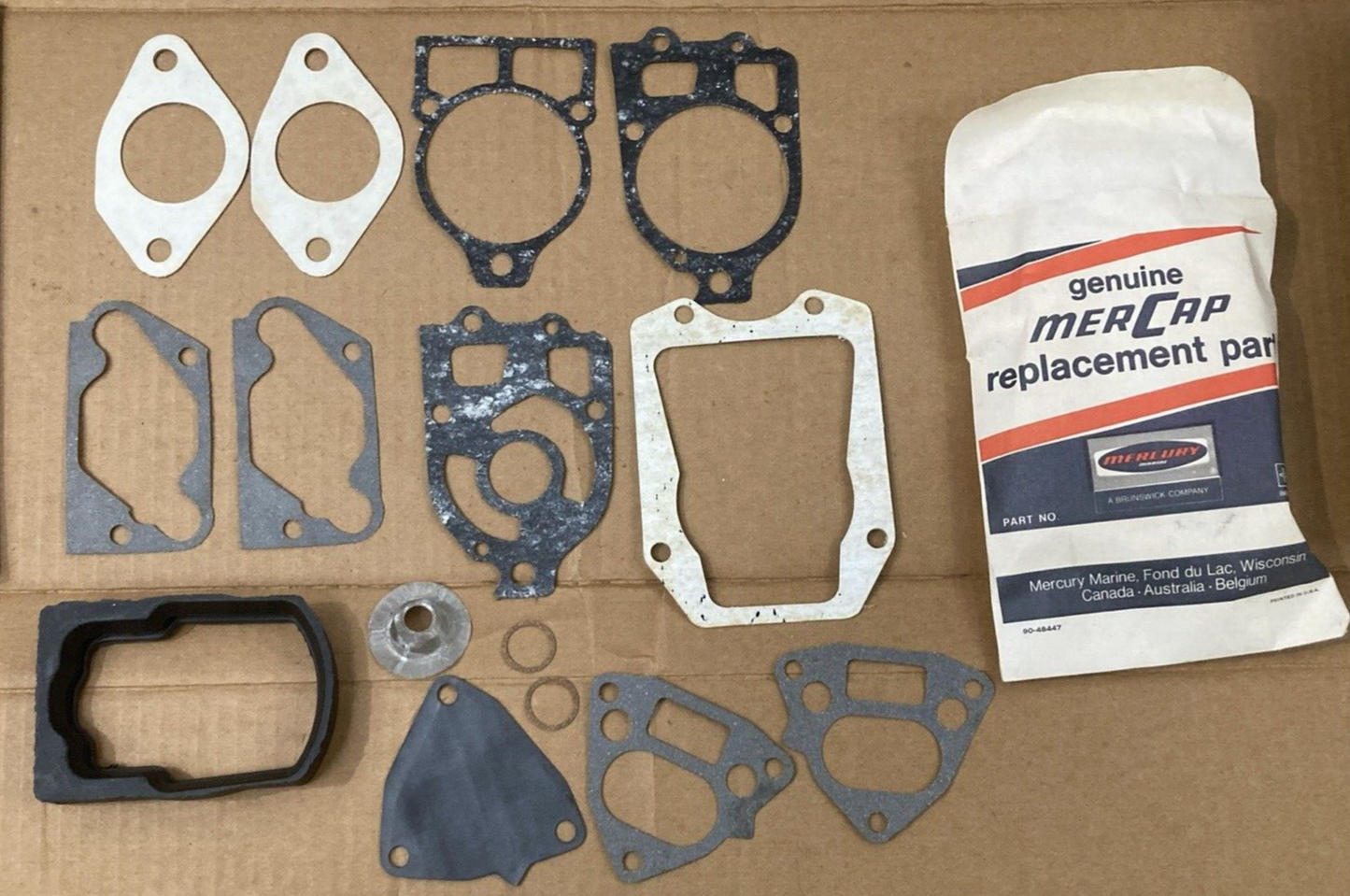 NEW GENUINE MERCURY 27-73645A76 GASKET SET INCOMPLETE SEE PHOTOS