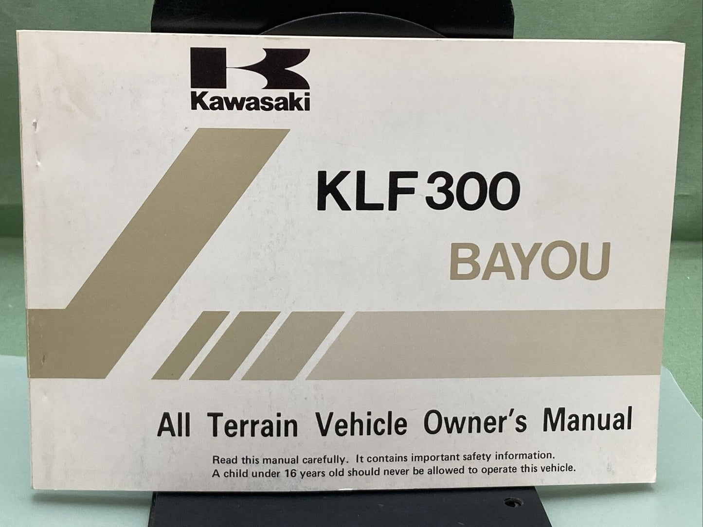 GENUINE KAWASAKI 99920-1501-01 KLF300 BAYOU OWNER'S MANUAL