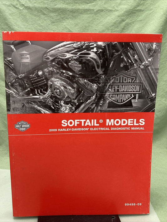 HARLEY DAVIDSON 99498-09 SOFTAIL MODELS 2009 ELECTRICAL DIAGNOSTIC MANUAL