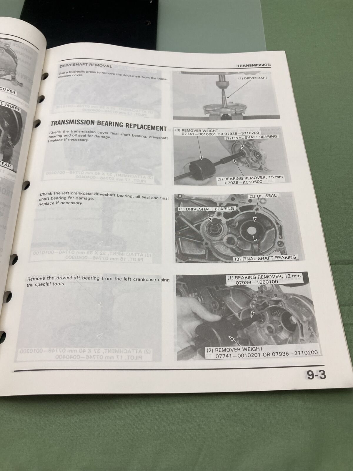 GENUINE HONDA 61GN300 NH80 AERO80 SHOP MANUAL '85