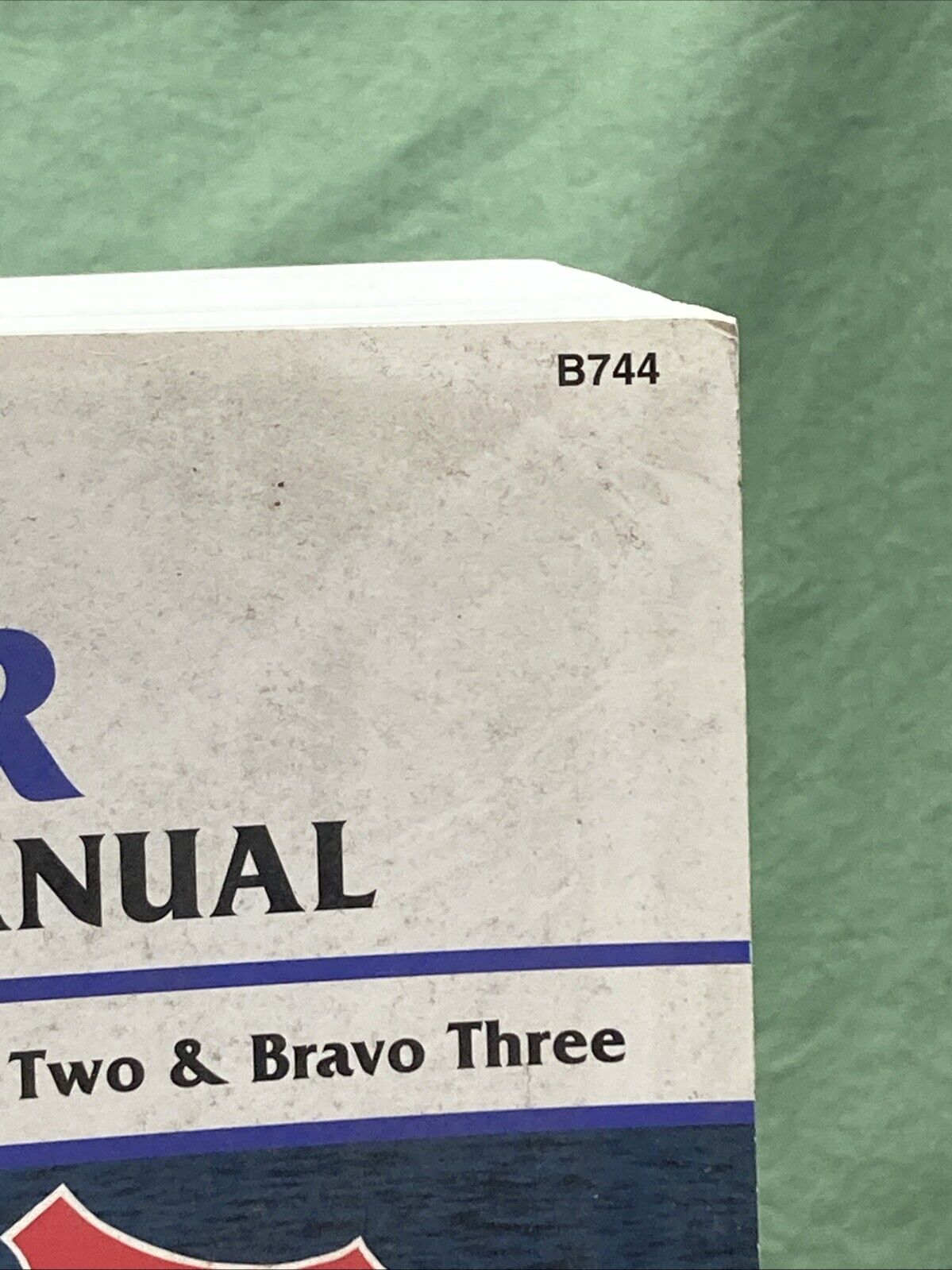 CLYMER B744 MERCRUISER STERN DRIVE ALPHA ONE, BRAVO ONE/TWO/THREE 95-97 MANUAL