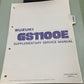 GENUINE SUZUKI 99000-85860-0E3 GS1100E SUPPLEMENTARY SERVICE MANUAL 1981