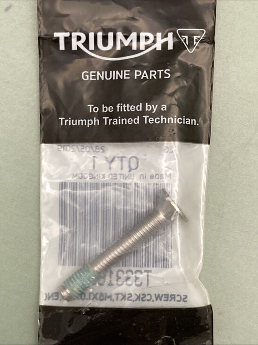 NEW GENUINE TRIUMPH T3331890 Screw, Csk, Skt, M6 X 40, Enc