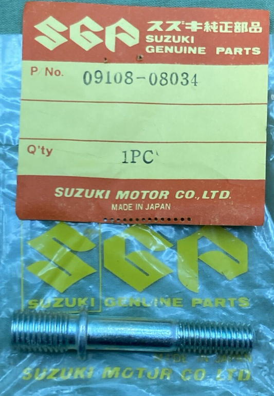 NEW GENUINE SUZUKI 09108-08034 Stud Bolt CYLINDER