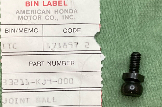 NEW GENUINE HONDA 33211-KJ9-000 JOINT, BALL, FRONT COVER / FRONT SKIRT