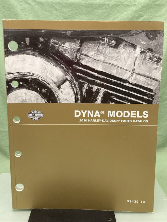 HARLEY DAVIDSON 99439-10 DYNA MODELS 2010 PARTS CATALOG