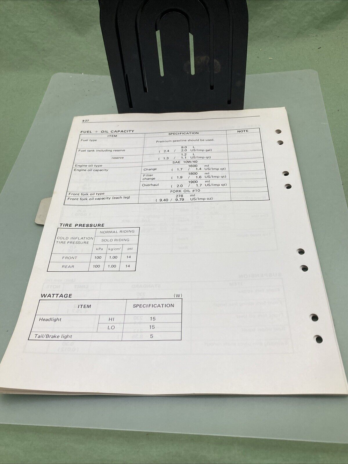 GENUINE SUZUKI 99000-85660-03E DR400 SUPPLEMENTARY SERVICE MANUAL 1980