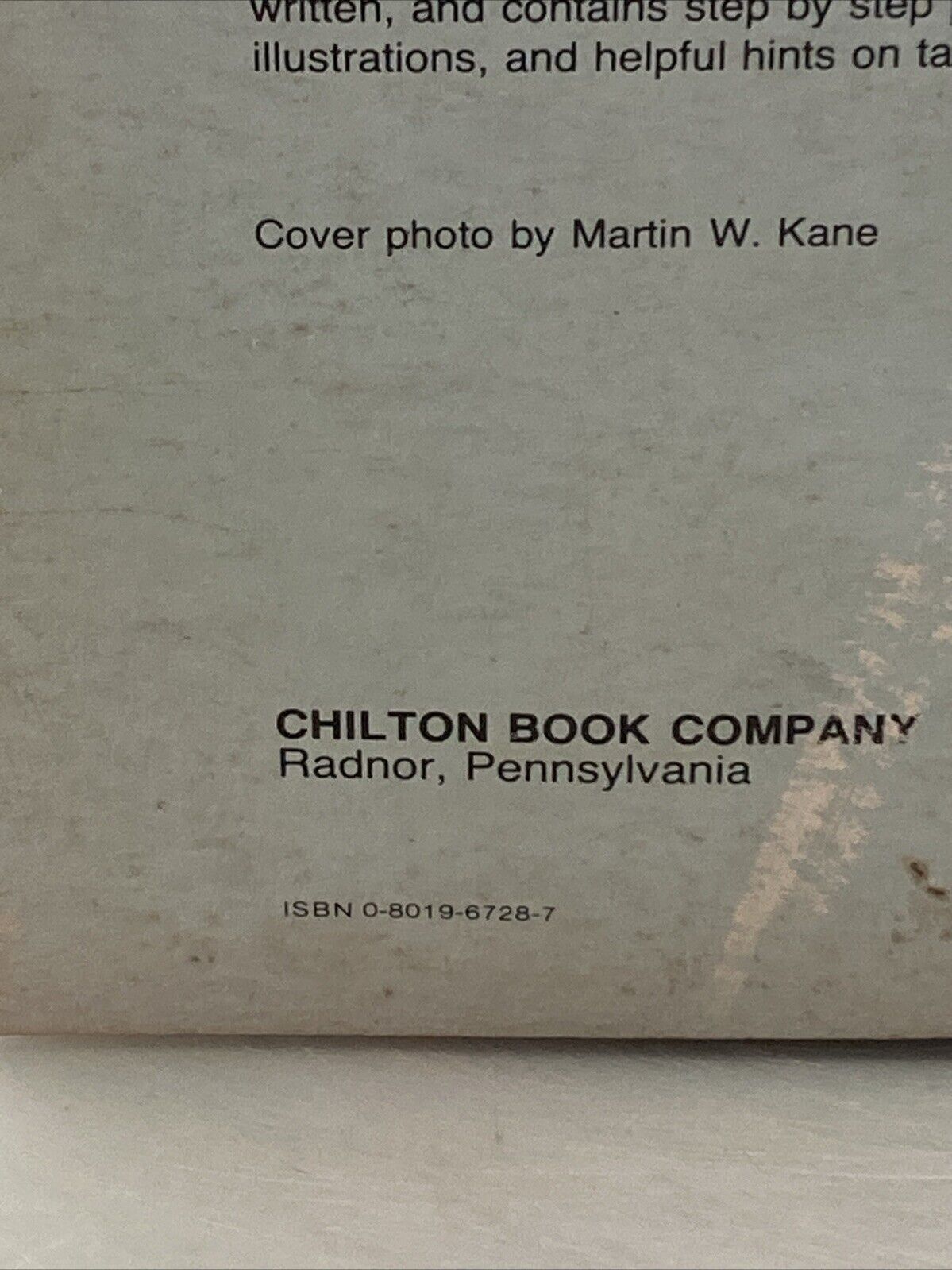 CHILITON 6728 SUZUKI GS 750 REPAIR AND TUNE UP GUIDE 1977-78