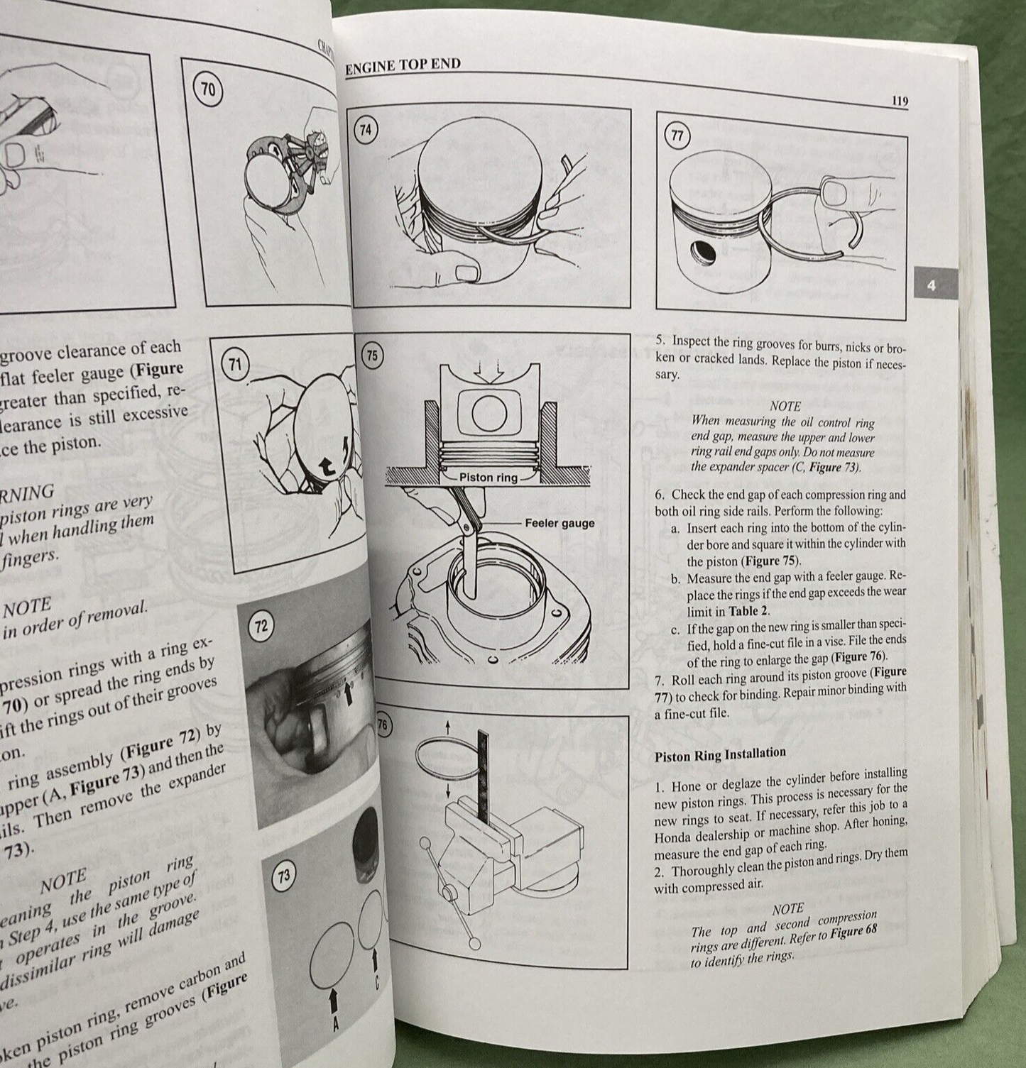 CLYMER M446-3 HONDA TRX250 RECON & RECON ES SERVICE MANUAL 1997-2007