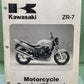 GENUINE KAWASAKI 99924-1248-01 ZR-7 SERVICE MANUAL