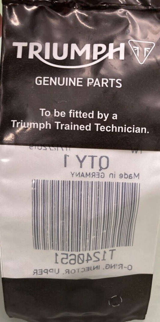 NEW GENUINE TRIUMPH T1240651 O Ring, Injector, Upper