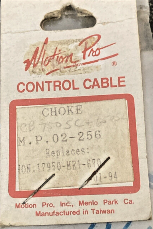 NEW MOTION PRO 02-256 CHOKE CABLE, HONDA  82-83 CB750SC