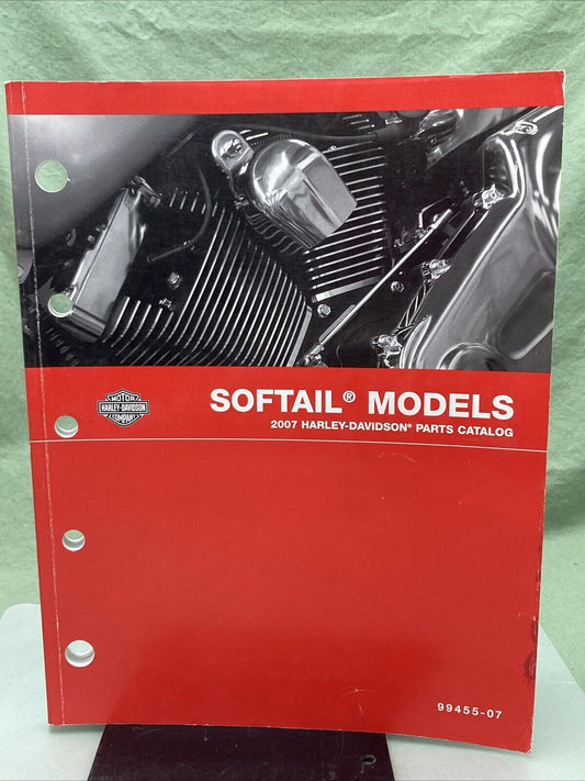 HARLEY DAVIDSON 99455-07 SOFTAIL MODELS 2007 PARTS CATALOG