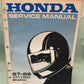 HONDA 61MM801 VT1100C SHADOW SERVICE MANUAL 1987-1988