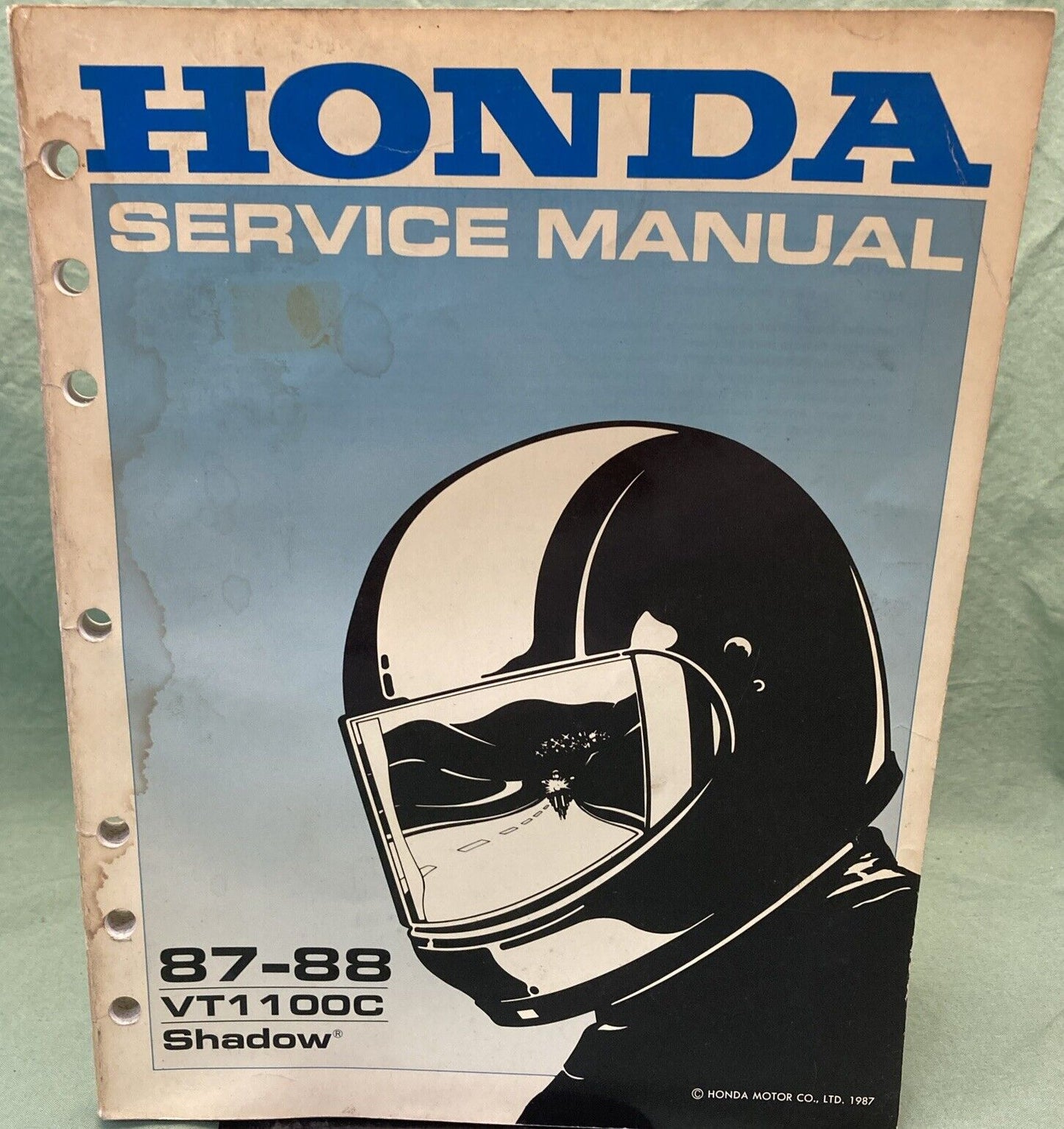 HONDA 61MM801 VT1100C SHADOW SERVICE MANUAL 1987-1988