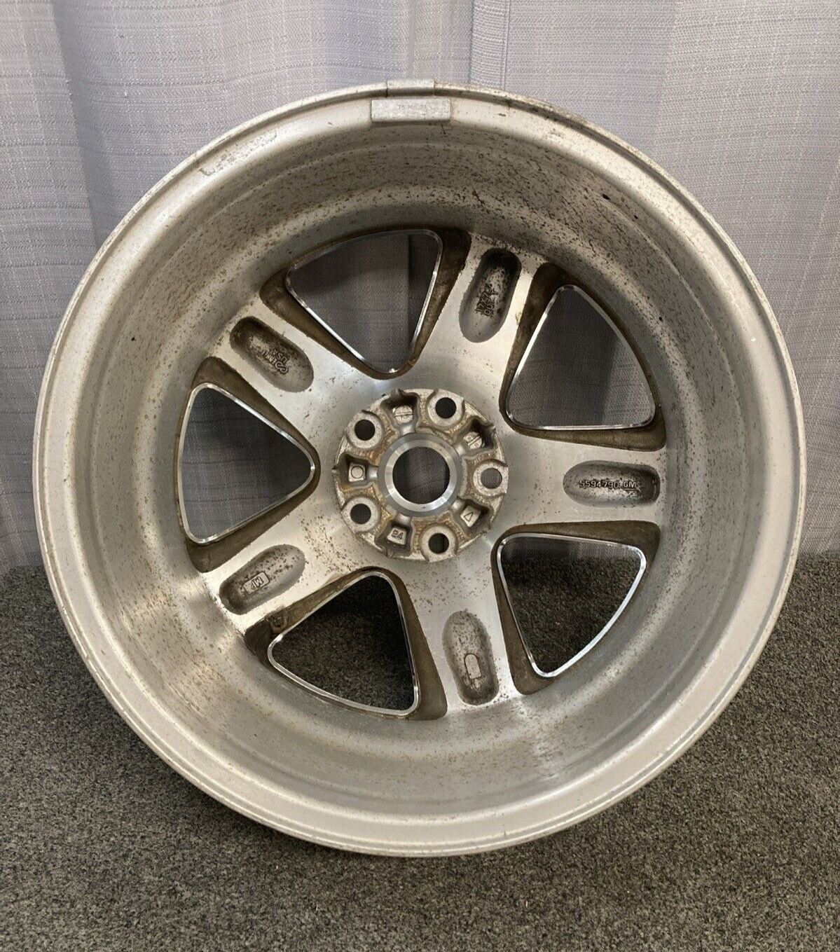 GM 9594790 OEM Alloy Wheel 17x7 5 Lugs Smoke Chrome Pontiac G6 2005-2009