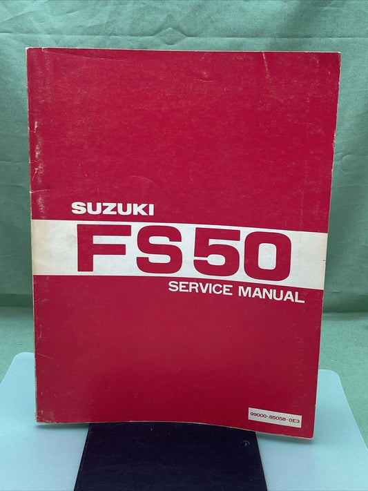 GENUINE SUZUKI 99000-85058-0E3 SERVICE MANUAL FS-50