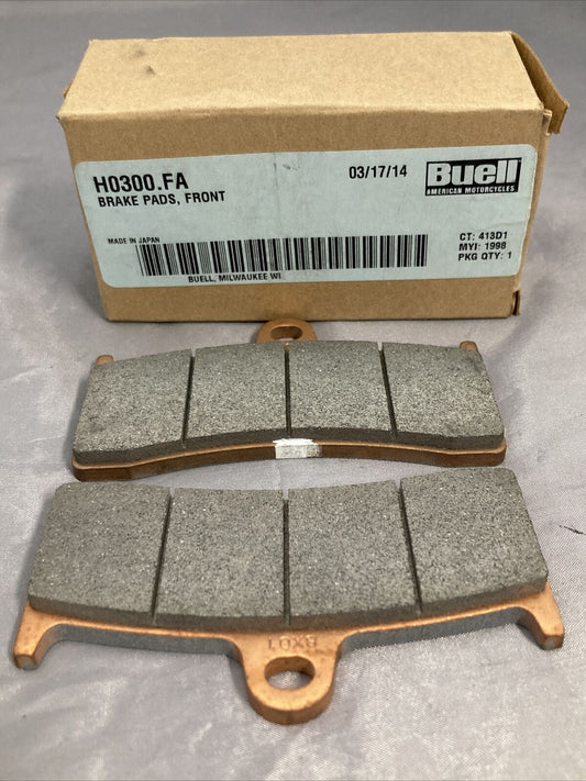 NEW GENUINE HARLEY DAVIDSON BUELL H0300.FA BRAKE PADS, FRONT