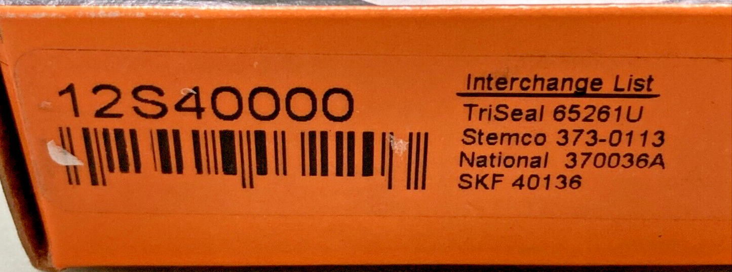 NEW GENUINE TIMKEN 12S4000 OIL SEAL, WHEEL