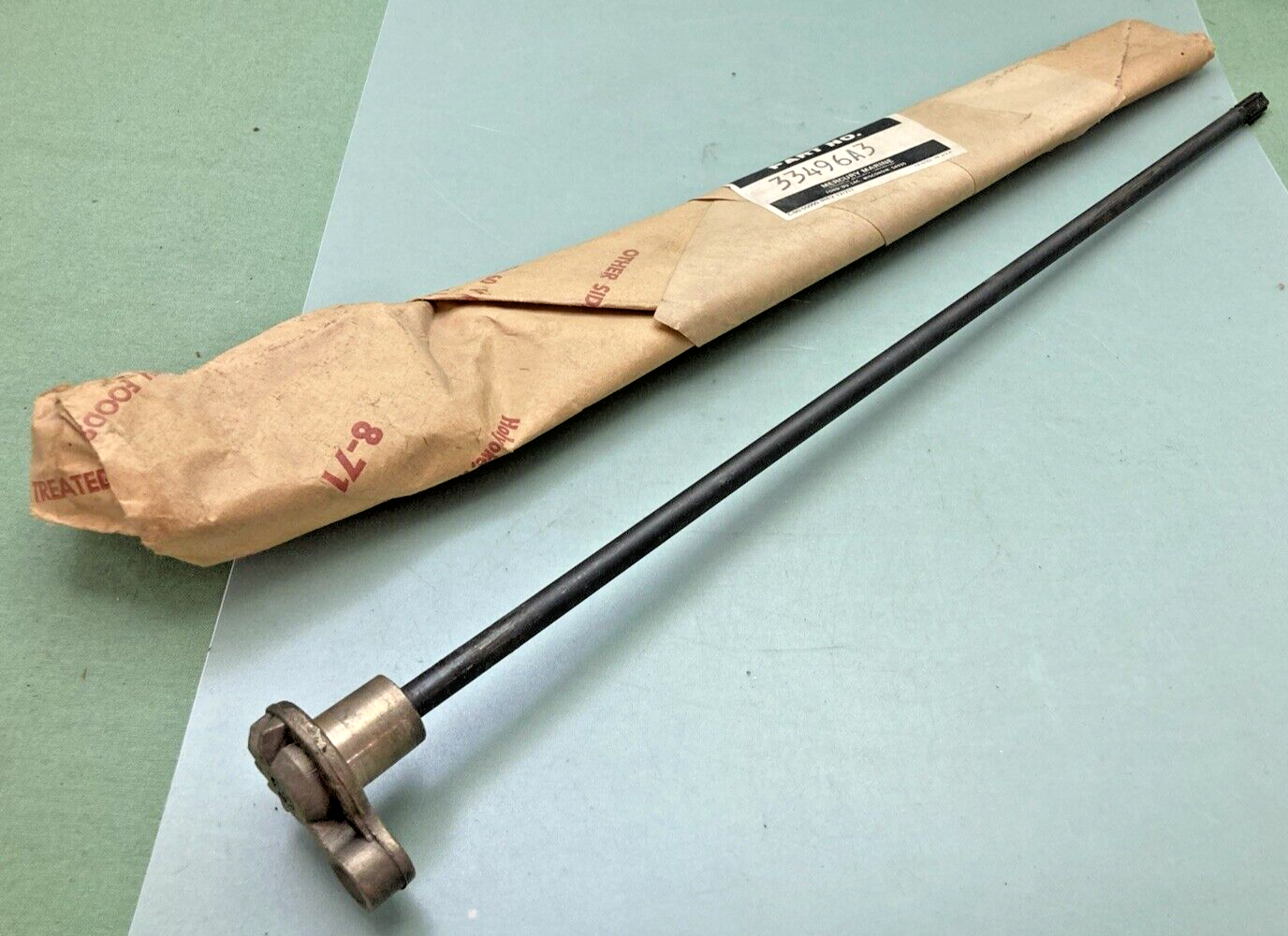 NEW GENUINE MERCURY 33496A3 SHIFT CONTROL LINKAGE SHAFT ONLY