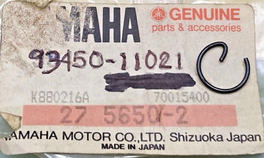 QTY 8 NEW REPLACER YAMAHA 93450-11021 CIRCLIP, INNER