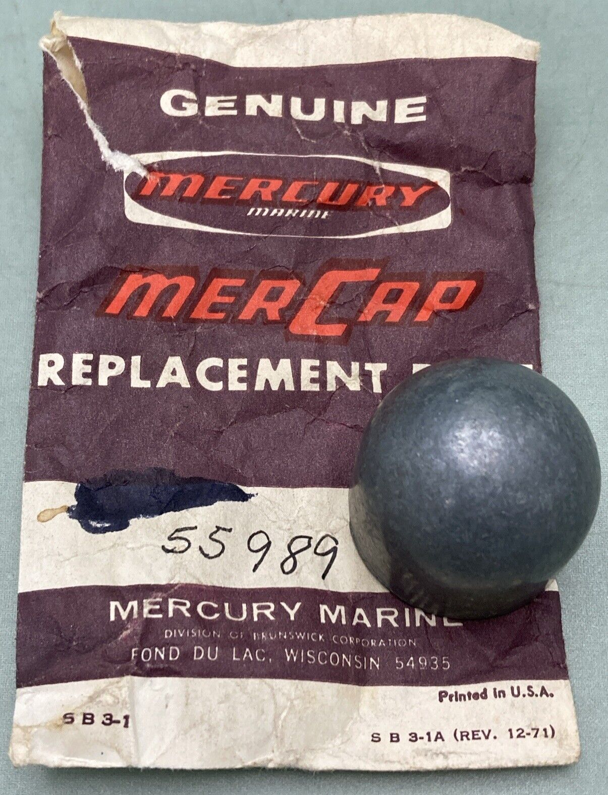 QTY 2 NEW GENUINE MERCURY QUICKSILVER 55989 HEAD GIMBAL HSNG ALPHA ONE
